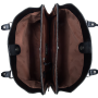 Luxusní kožené byznis kabelky na rameno černé 31402/EA01/LY01