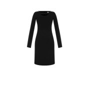 moderní kvalitní černé šaty Rinascimento CFC80106802003