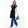 trendová černá XS kabátová vesta pro dámy Rinascimento šedá CFC80104056003
