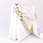 crossbody luxusní italské kožené kabelky petra bíle