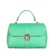 kvalitní dámské kožené kabelky zelené xenia