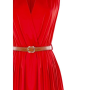 dlouhé elegantní šaty červené  Rinascimento  CFC80018569002