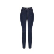 kvalitní bavlněné skinny džíny modré  Rinascimento CFC80110272003
