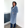 Dámský elegantní dlouhý kabát Rinascimento CFC80109003003