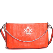 Luxusní oranžové kožené kabelky ACV800132330003 Rinascimento