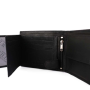 Černé kožené peněženky pro pány  N992 GU Black