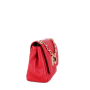 Moderní dámské červené kožené kabelky pro mladé holky Silvia
