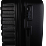 Plastové levné kufry na kolečkách velké  87 litrů Sicilio black L280
