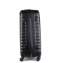 Značkové malé kvalitní cestovní kufry Milano black  cw808 S