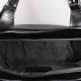 Klasické kvalitní kožené kabelky k džínam senata černé