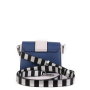 Značkové luxusní kabelky Guess bg685678 navy blue