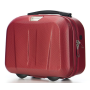 Levné kosmetické kufry ABSQM03 3 červené