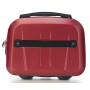 Luxusní kosmetické kufry do létadla ABSQM03 3 červené