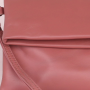 Luxusní kožené kabelky crossbody viola růžové