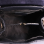 kožený batoh a kabelka v jednom terezia modrý