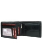 Kvalitní pánské kožené peněženky N951-MVT- černé