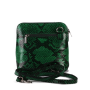Dámská crossbody kabelka milana v zeleno černé