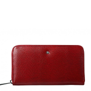 Dámská značková kožená peněženka červená Wojewodzic