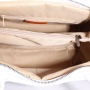 Moderní značková kožená kabelka Castela béžová