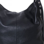 Luxusní černá kožená kabelka Ludmila