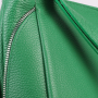 Luxusní zelená dámská kožená kabelka Melana