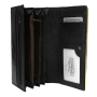 velké  luxusní lakovené kožené peněženky 872037-RS black