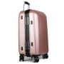 Velké levné cestovní kufry na kolečkách 133l  #113 pink