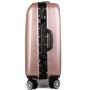 moderní kvalitní cestovní kufry na kolečkách 133l  #113 pink