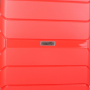 skořepinové kufry velké pro dámy na kolečkách Z01-04 červené