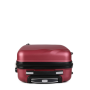 Cestovní kufry kvalitní výprodej dámské M 8#011 burgunské