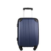 Cestovní kufr na kolečkách modrý 802-4 51l