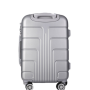 Sada 4 cestovních kufrů sleva XL,L,M,S 8#003-4 stŕíbrné