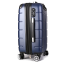 Levná sada 4 cestovních kufrů XL,L,M,S 8#003-4 modrá