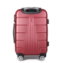 Sada 4 cestovních kufrů sleva XL,L,M,S 8#003-4 bordo