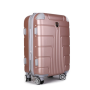 Cestovní kufr pro dámy 82 l růžová Italské Maximo #8003-4