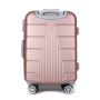 Sada 4 kufrů na kolečkách XL,L,M,S 8#003-4 růžová