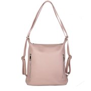 elegantní kožené kabelky a batohy pro holky růžové Josefina