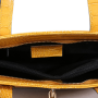 levné žluté kožené kabelky vera pelle Julia