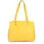 dámské kvalití žluté letní kabelky na rameno 3 komory seneti