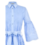 Dámské šaty s mašlí modré Rinascimento 1000647759582 M