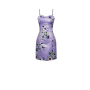 Dámské dlouhé šaty fialové Rinascimento 1000637141045 M