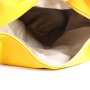 žluté s hnědou na rameno kožené kabelky alena