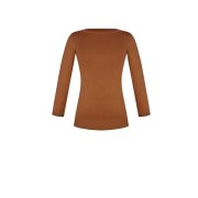 Dámský podzimní pulovr hnědý Rinascimento CFM80010242003