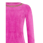 Dámský značkový pulovr růžový Rinascimento CFM80010397003