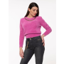 Dámský podzimní pulovr růžový Rinascimento CFM80010397003