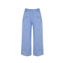 Dámské stylové kalhoty modré Rinascimento CFC80103014003