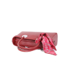 italské kvalitní kožené kabelky přes rameno sonia červené
