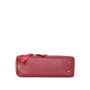 luxusní italské kožené kabelky z itálie sonia červené